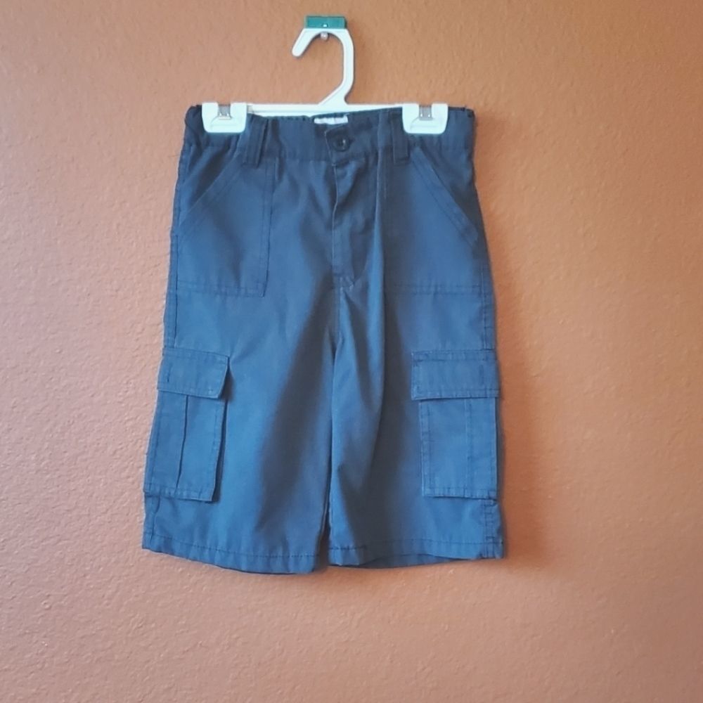 Dark Grey Cooper Denim Boy Shorts.